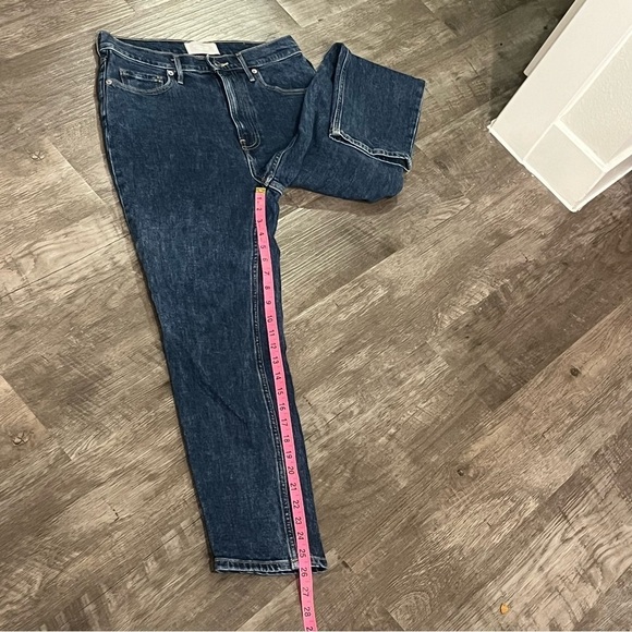 Everlane The Original Cheeky Jean High Rise Straight Leg Normcore Size 27 Crop - Picture 12 of 14